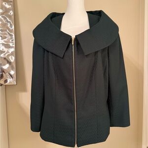John Meyer Chic Dark Green Women's Jacket. Size:18